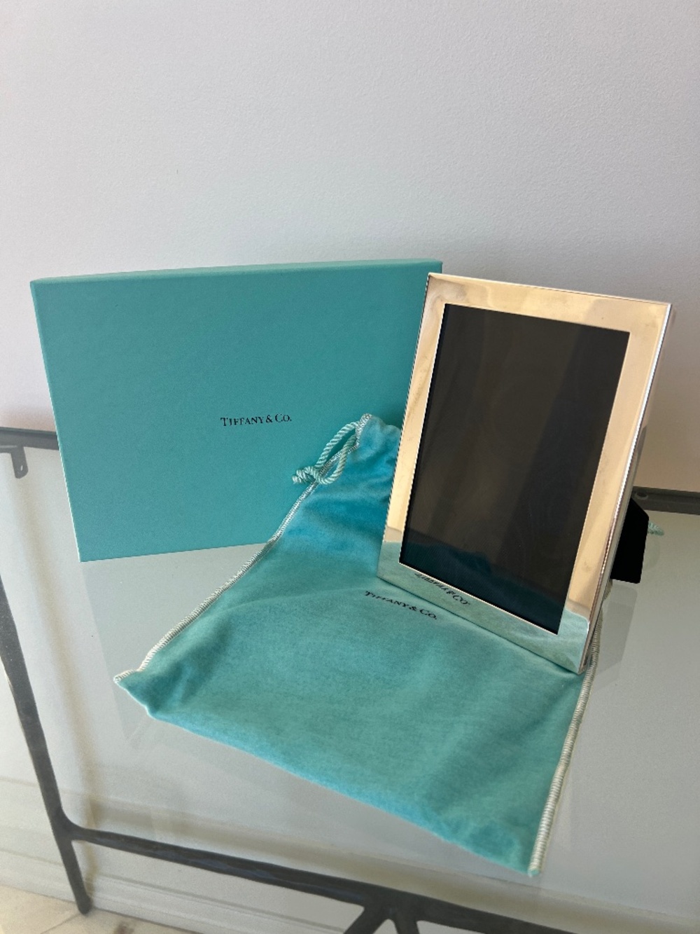Tiffany 5 x 7 Sterling Silver Frame